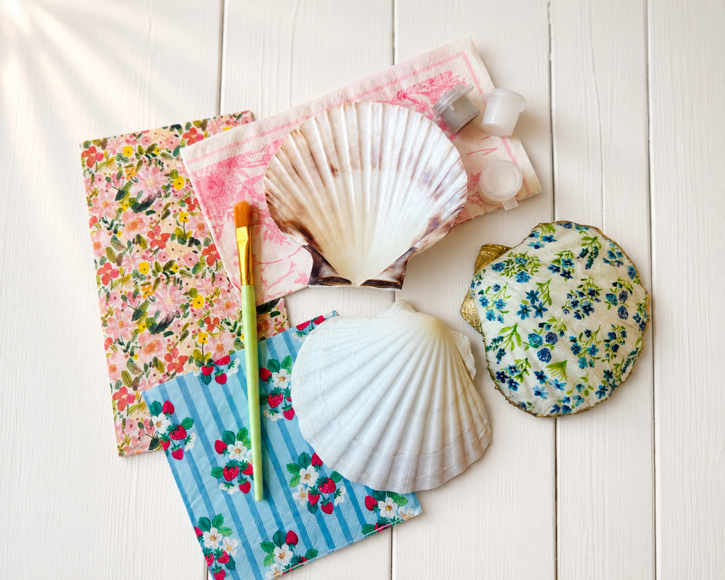 Seashell Decoupage Kit - Che Cose Belle