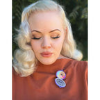 Secret Admirer Brooch PINK by Asia Ellington x Lipstick & Chrome - Che Cose Belle