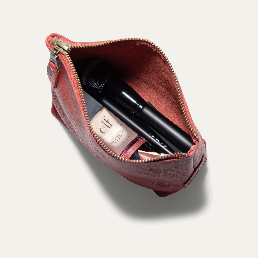 Seneca Square Leather Pouch - Che Cose Belle
