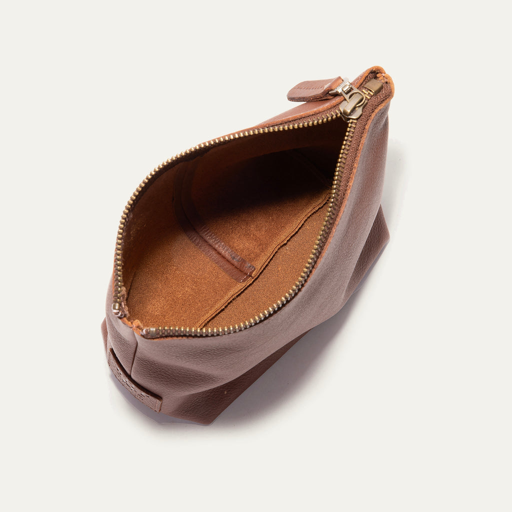 Seneca Square Leather Pouch - Che Cose Belle