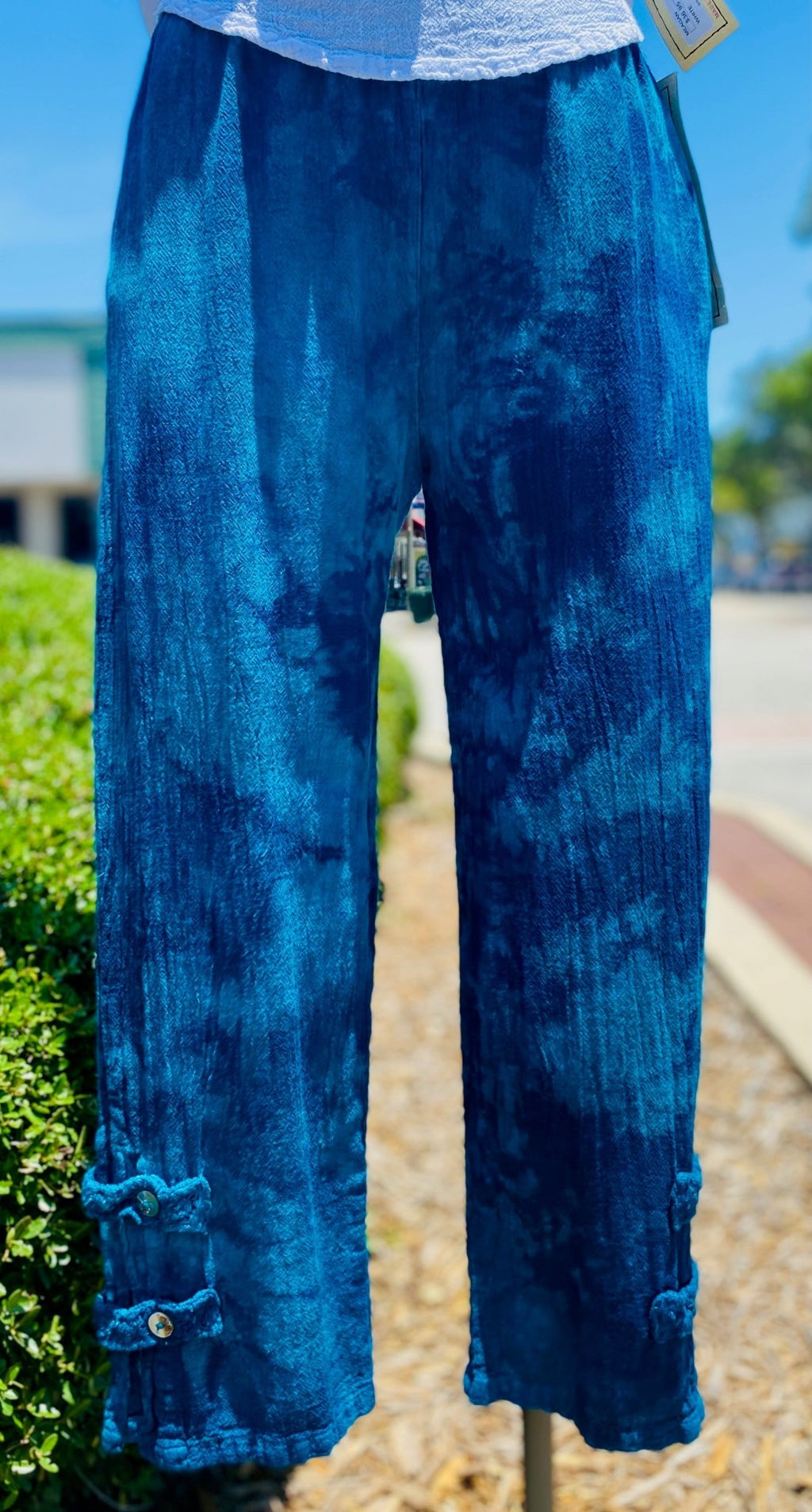 Serena Pant 100% Cotton Gauze Floods with POCKETS! - Che Cose Belle