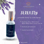 Serenity Room Spray – Luxury Linen & Home Mist for Calm, Clean Living (Lavender) - Che Cose Belle