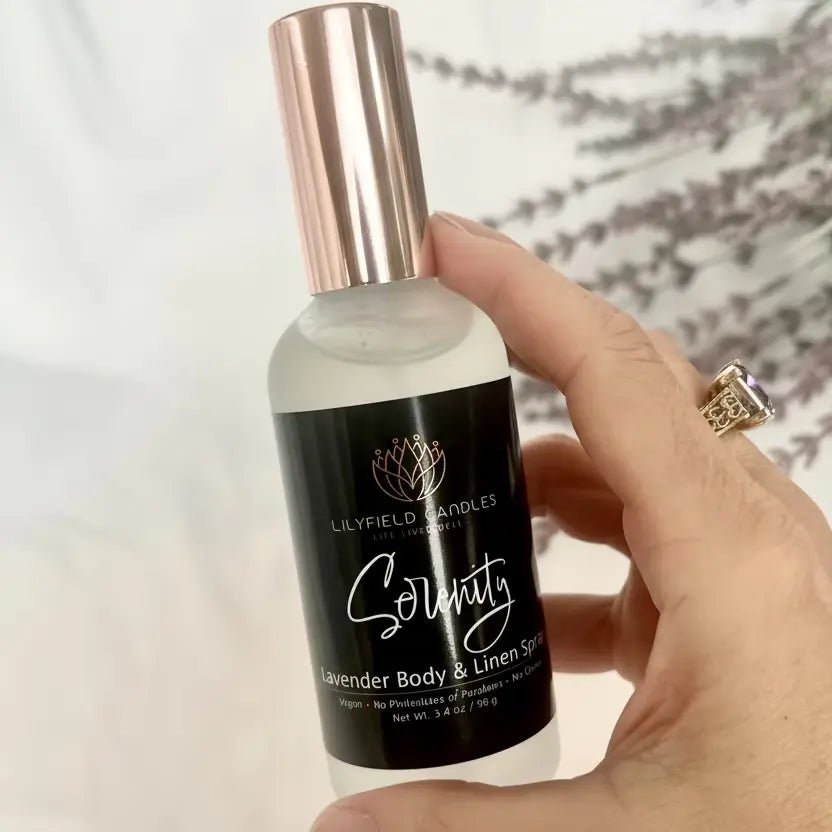 Serenity Room Spray – Luxury Linen & Home Mist for Calm, Clean Living (Lavender) - Che Cose Belle