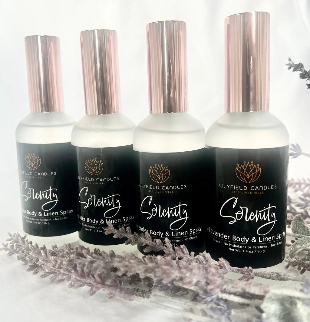 Serenity Room Spray – Luxury Linen & Home Mist for Calm, Clean Living (Lavender) - Che Cose Belle