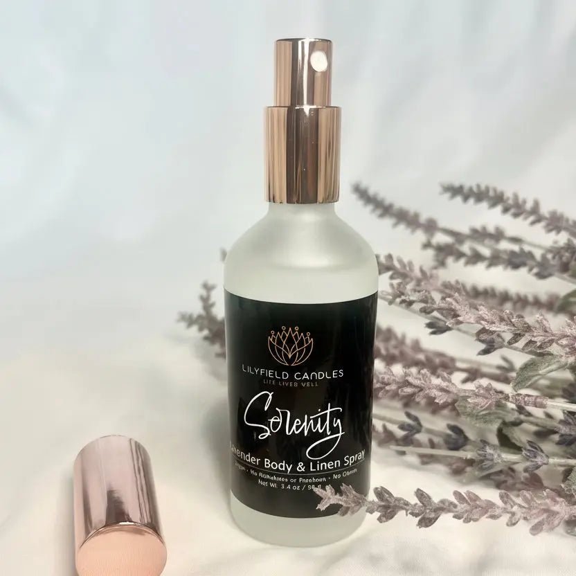 Serenity Room Spray – Luxury Linen & Home Mist for Calm, Clean Living (Lavender) - Che Cose Belle
