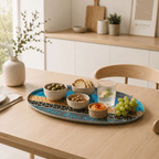 Serving tray with colorful striped design – Ovela series - Che Cose Belle