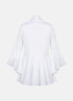 Sesta Italian Design White Gabardine Shirt - Che Cose Belle
