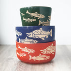 Salmon Bowl, Farmhouse Collection Handmade Pottery