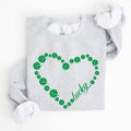 Shamrock Heart, Lucky, St Patrick's Day Sweatshirt - Che Cose Belle