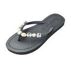 Shell Beach - Crystal Flat Flip Flops Sandal - Che Cose Belle