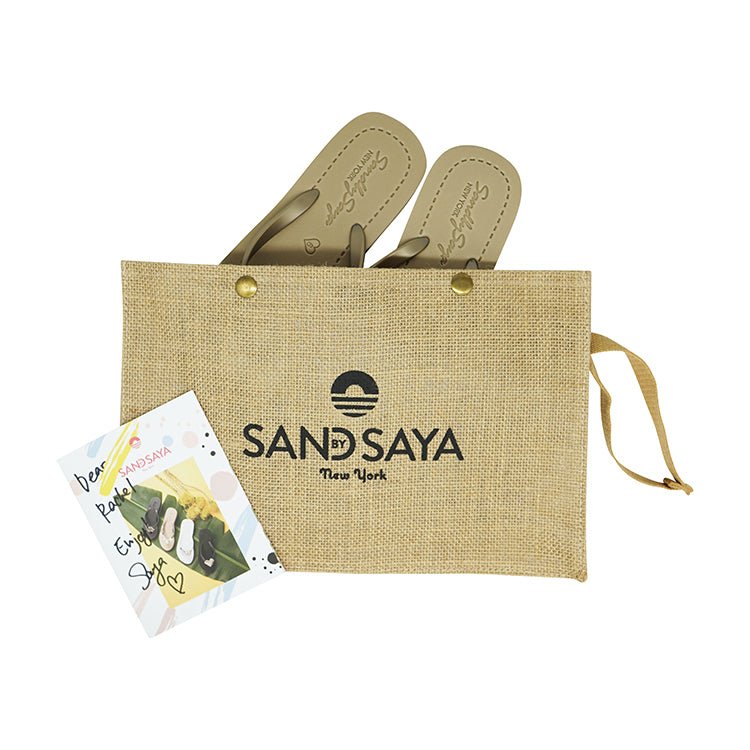 Shell Beach - Crystal Flat Flip Flops Sandal - Che Cose Belle