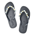 Shell Beach - Crystal Flat Flip Flops Sandal - Che Cose Belle