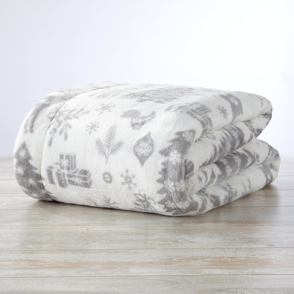 Sherpa Throw Blanket - Eve Collection - Che Cose Belle