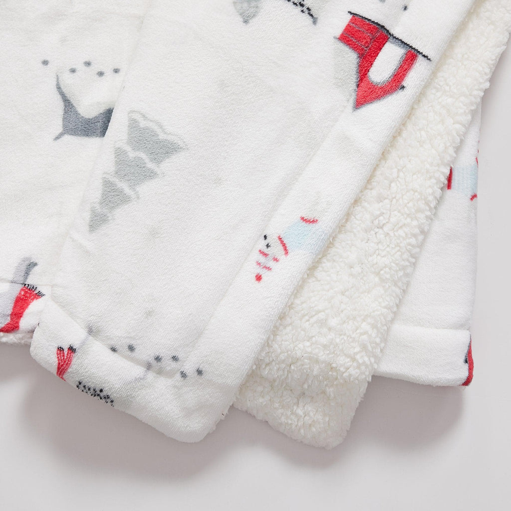 Sherpa Throw Blanket - Eve Collection - Che Cose Belle