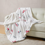 Sherpa Throw Blanket - Eve Collection - Che Cose Belle