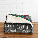 Sherpa Throw Blanket - Eve Collection - Che Cose Belle