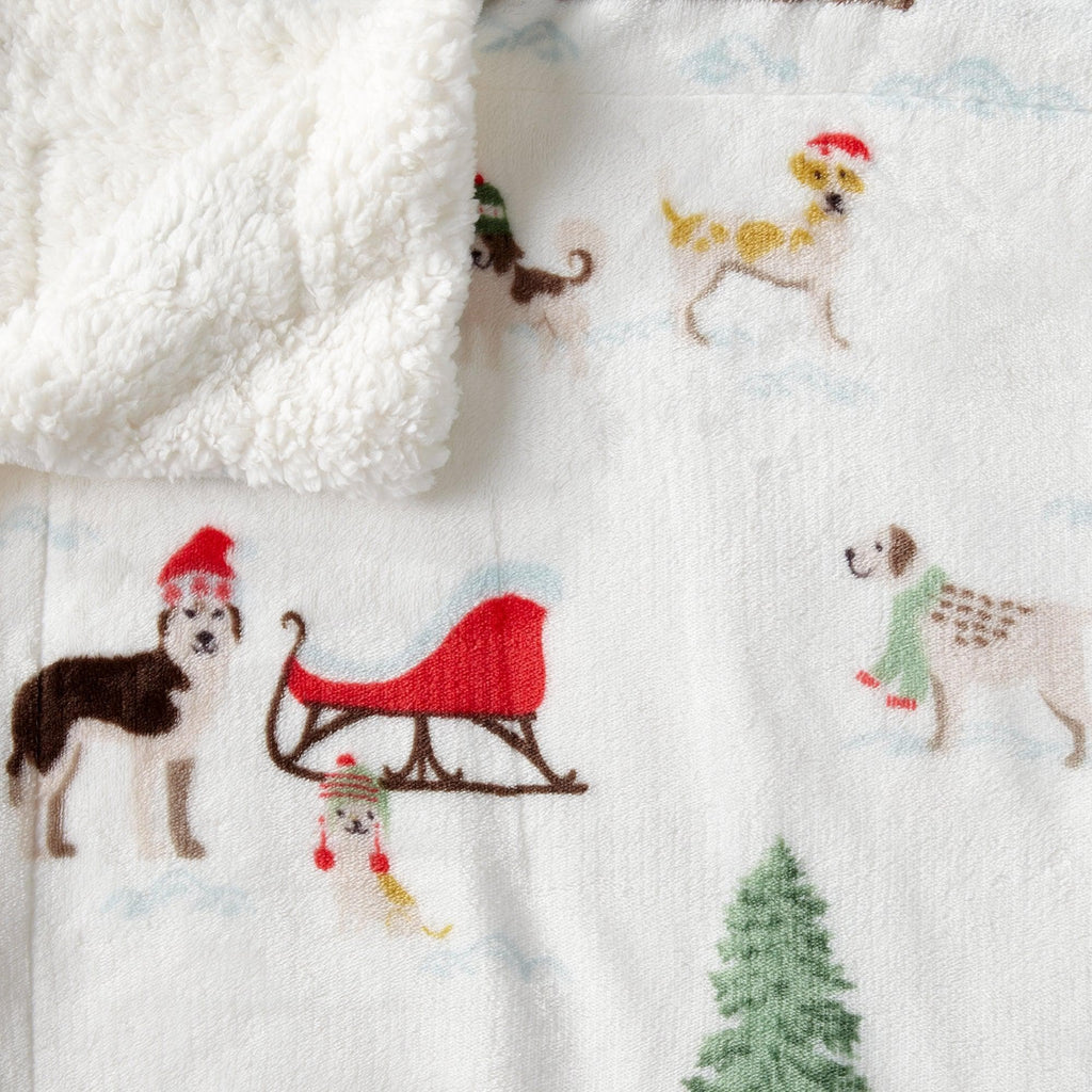 Sherpa Throw Blanket - Eve Collection - Che Cose Belle