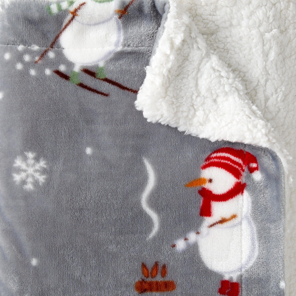 Sherpa Throw Blanket - Eve Collection - Che Cose Belle