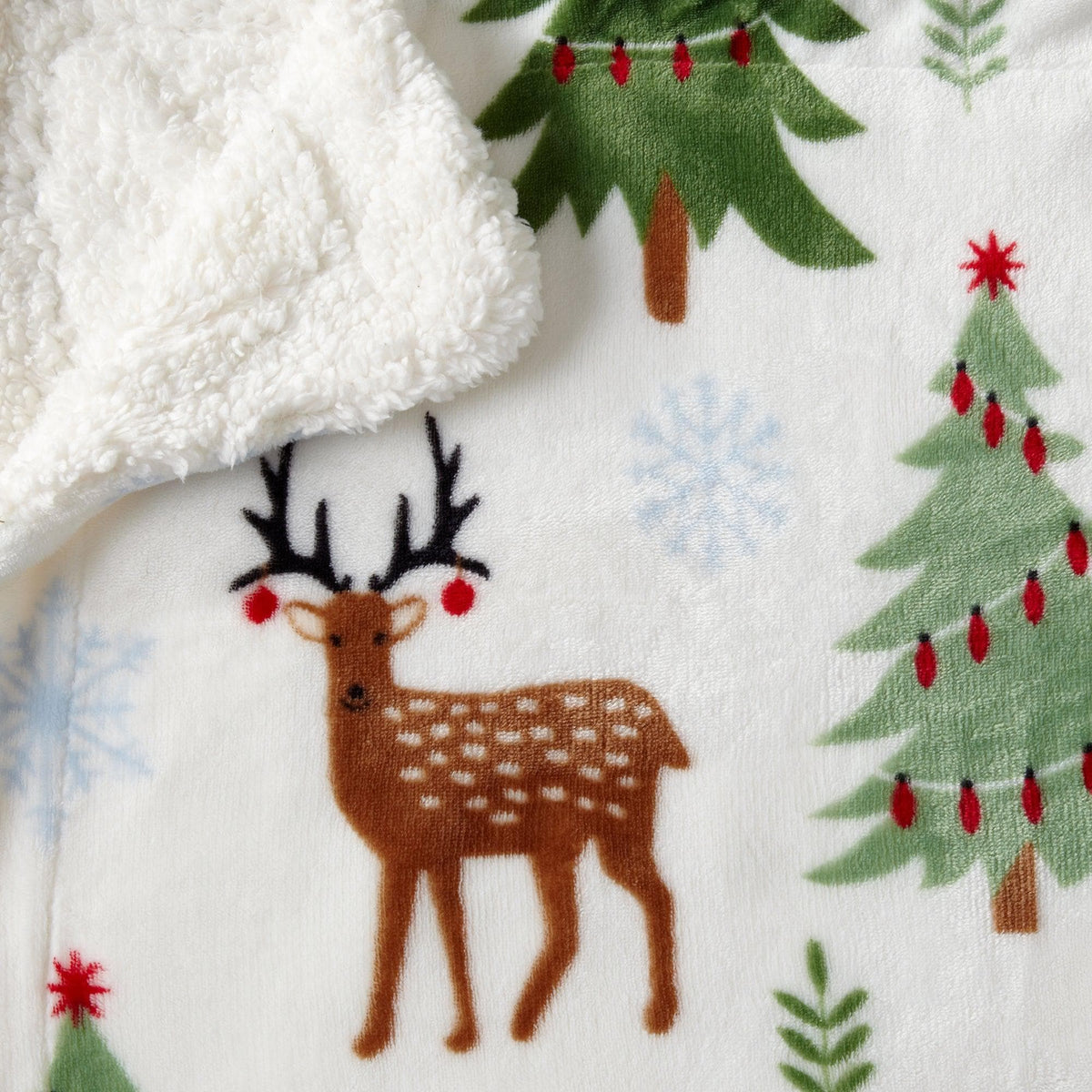 Sherpa Throw Blanket - Eve Collection - Che Cose Belle