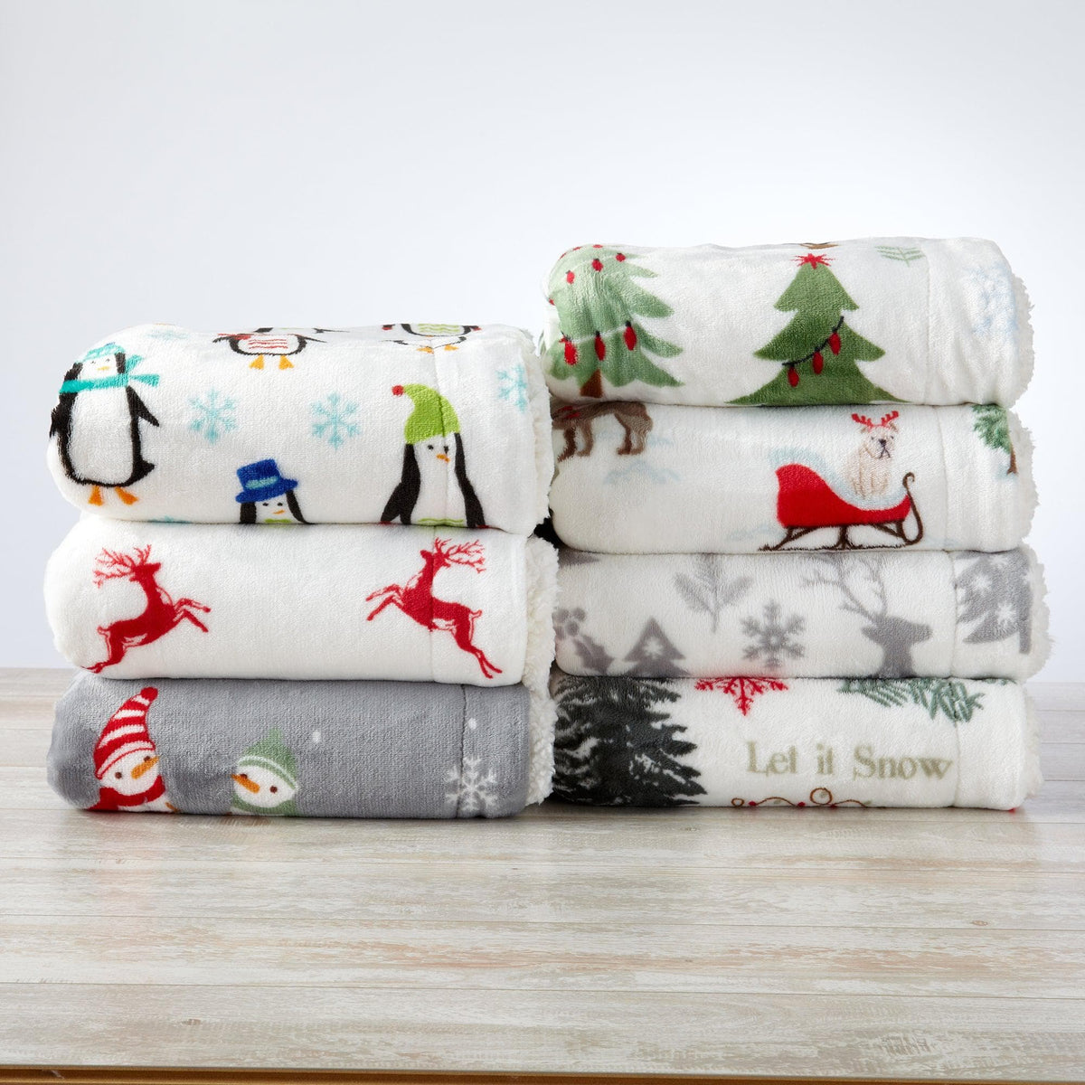 Sherpa Throw Blanket - Eve Collection - Che Cose Belle
