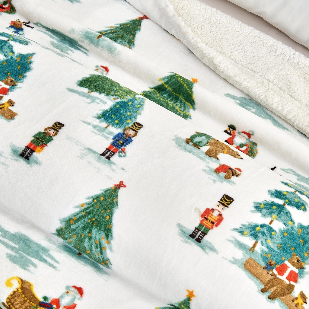 Sherpa Throw Blanket - Eve Collection - Che Cose Belle