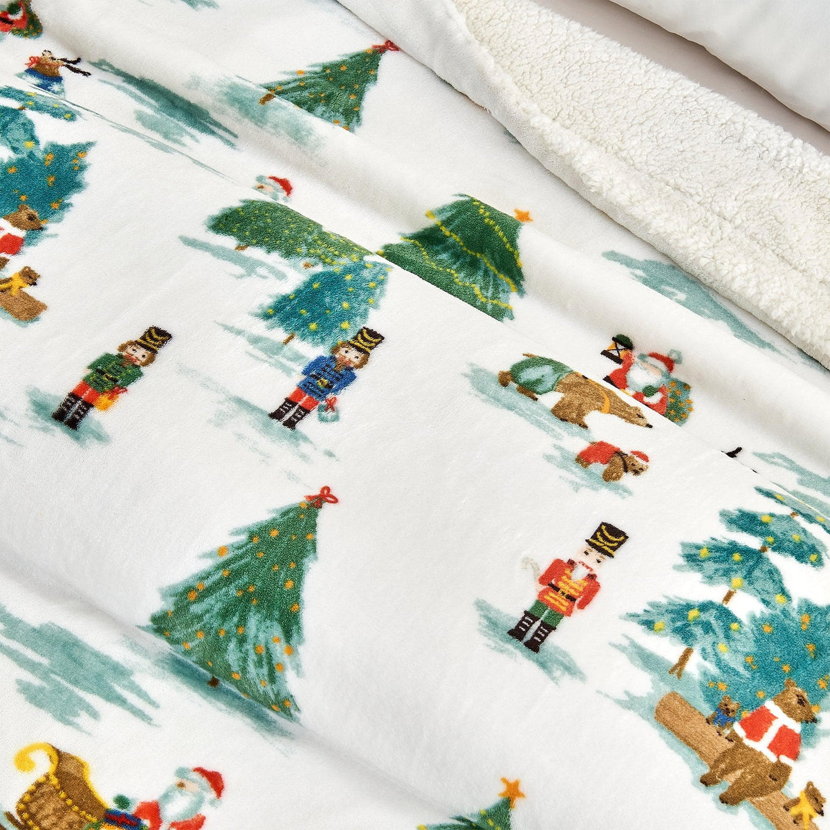 Sherpa Throw Blanket - Eve Collection - Che Cose Belle