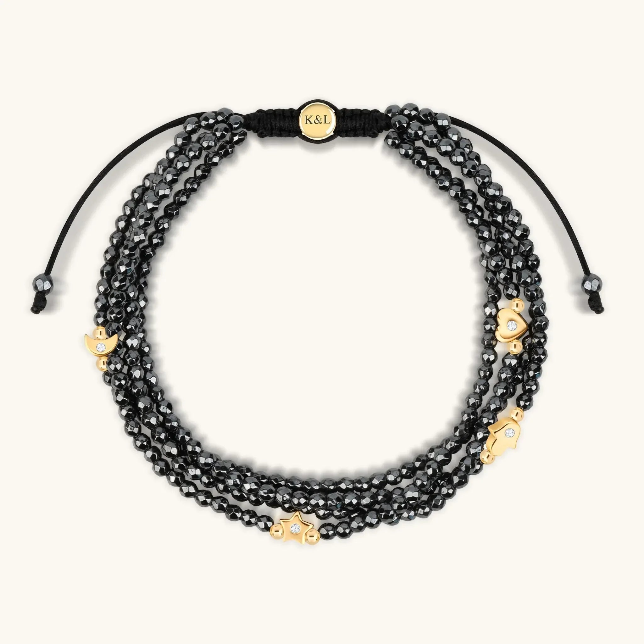 Shining Connection - Hematite Bracelet - Che Cose Belle
