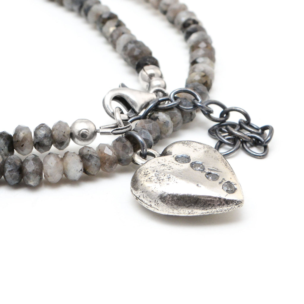 Shining Love, Night Sky Silver Necklace - Che Cose Belle