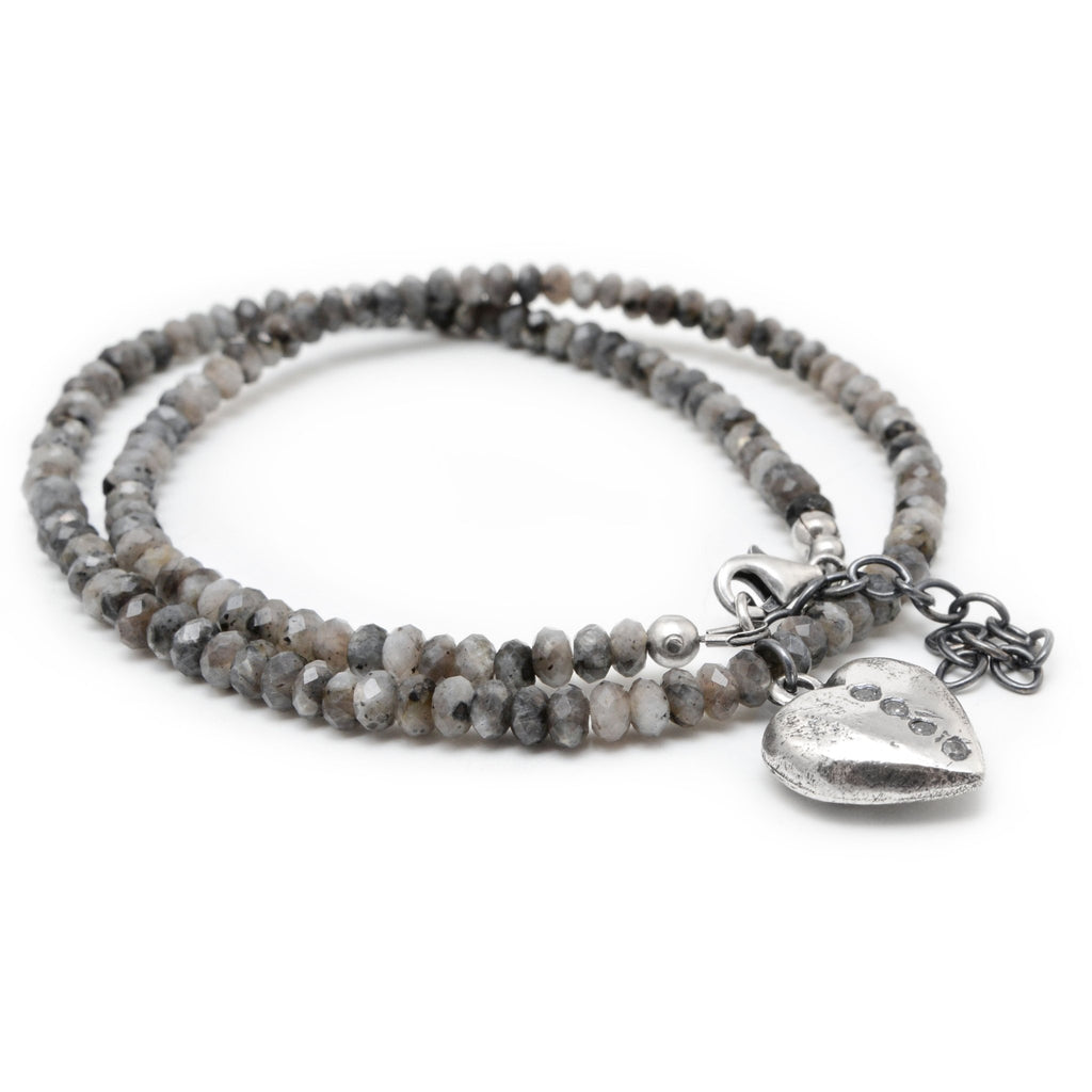Shining Love, Night Sky Silver Necklace - Che Cose Belle