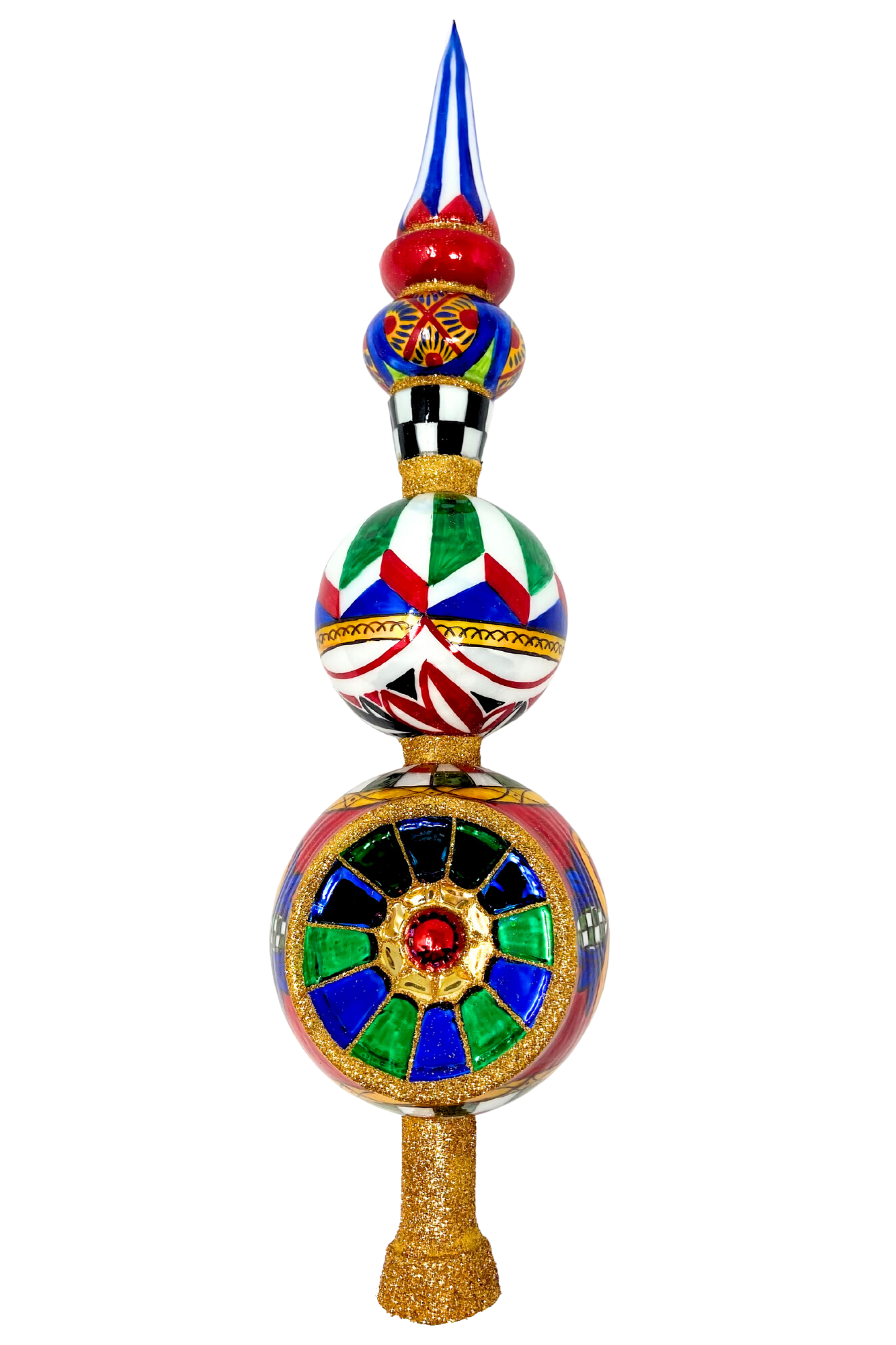 Sicilian Carretto Finial Tree Topper - Che Cose Belle