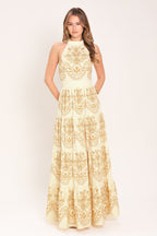 SICILIAN SUMMER WOVEN MAXI DRESS - Che Cose Belle
