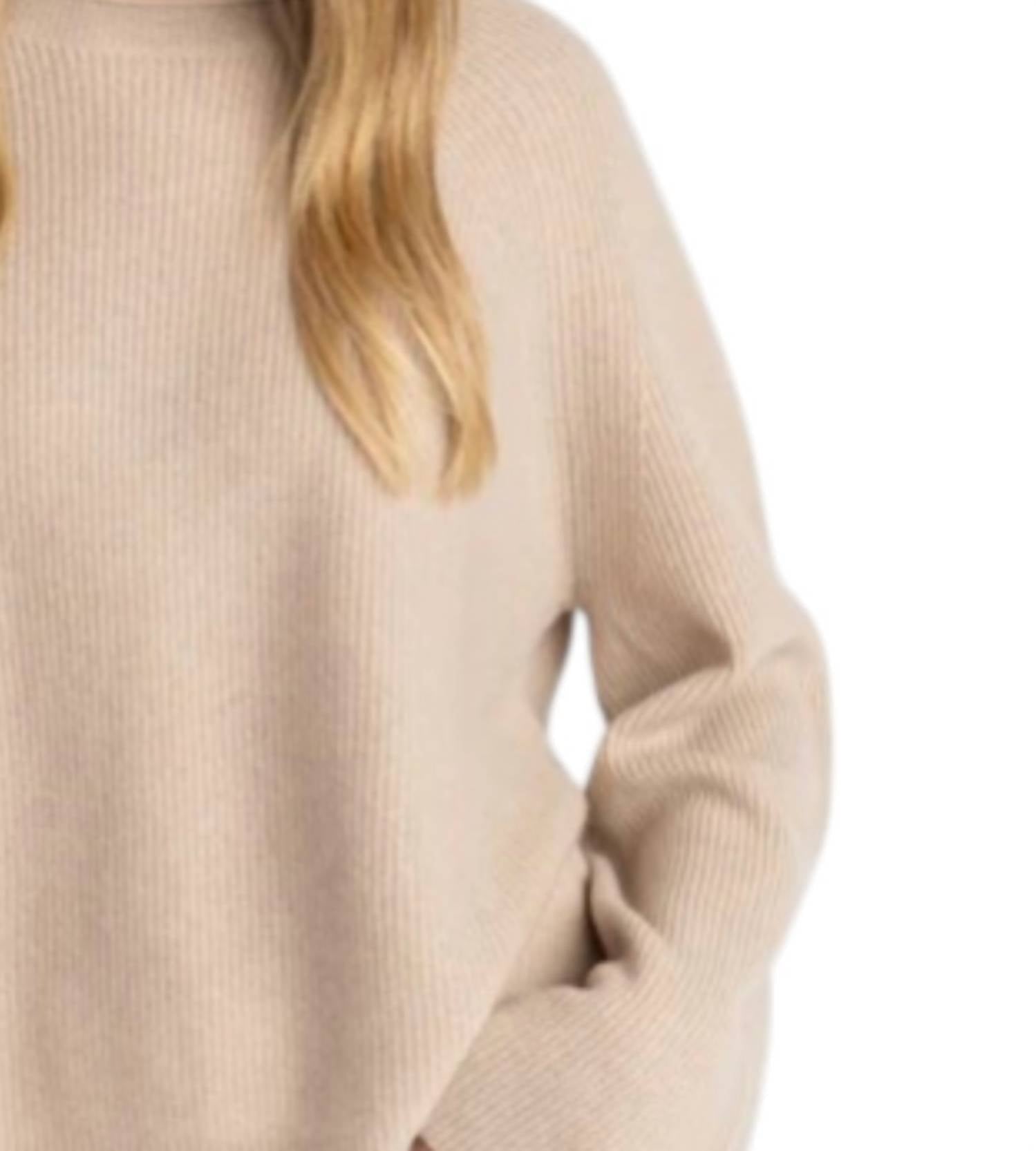 Sienna Ribbed Wide Sleeve Sweater - Che Cose Belle