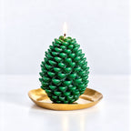 Signature Sculpted Pinecone Candle - Forest - Che Cose Belle