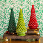 Signature Sculpted Tree Candle - Spicy Apple - Che Cose Belle