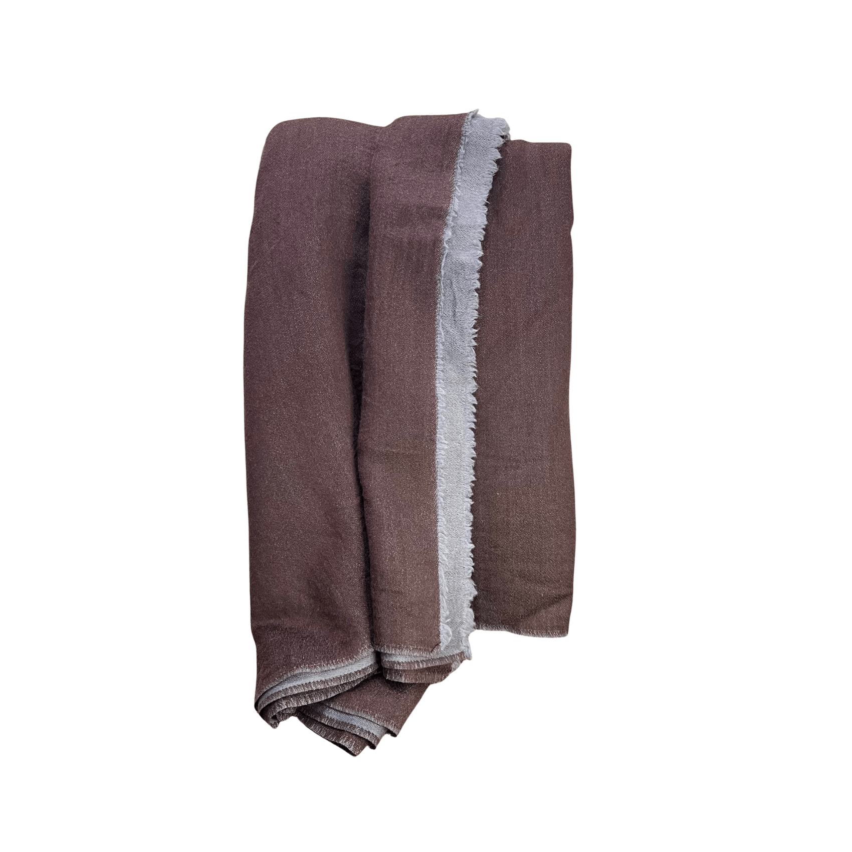 Silk Merino Throw Blanket - Charcoal - Che Cose Belle