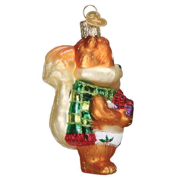 Silly Christmas Squirrel Ornament - Che Cose Belle