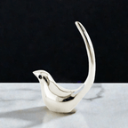 Silver Bird Ring Holder Jewelry -Jewelry Organizer - Che Cose Belle
