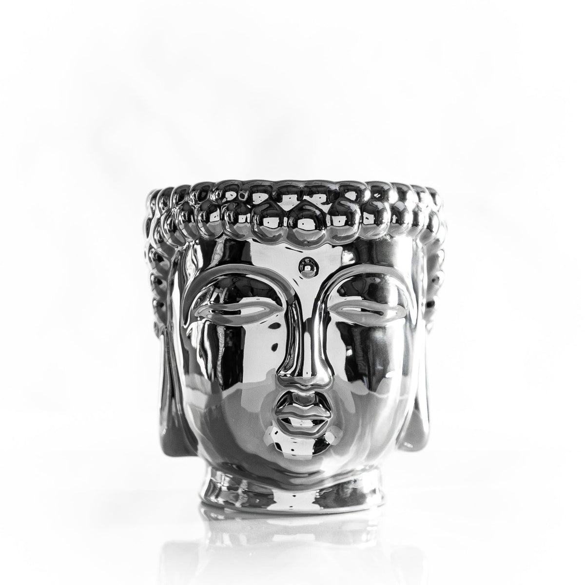 Silver Buddha Candle - Che Cose Belle