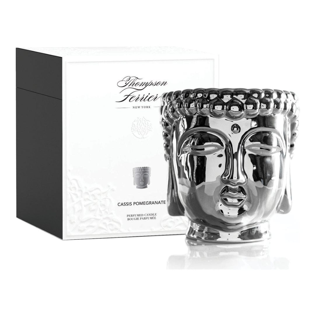 Silver Buddha Candle - Che Cose Belle