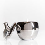 Silver Malus Apple Candle - Che Cose Belle