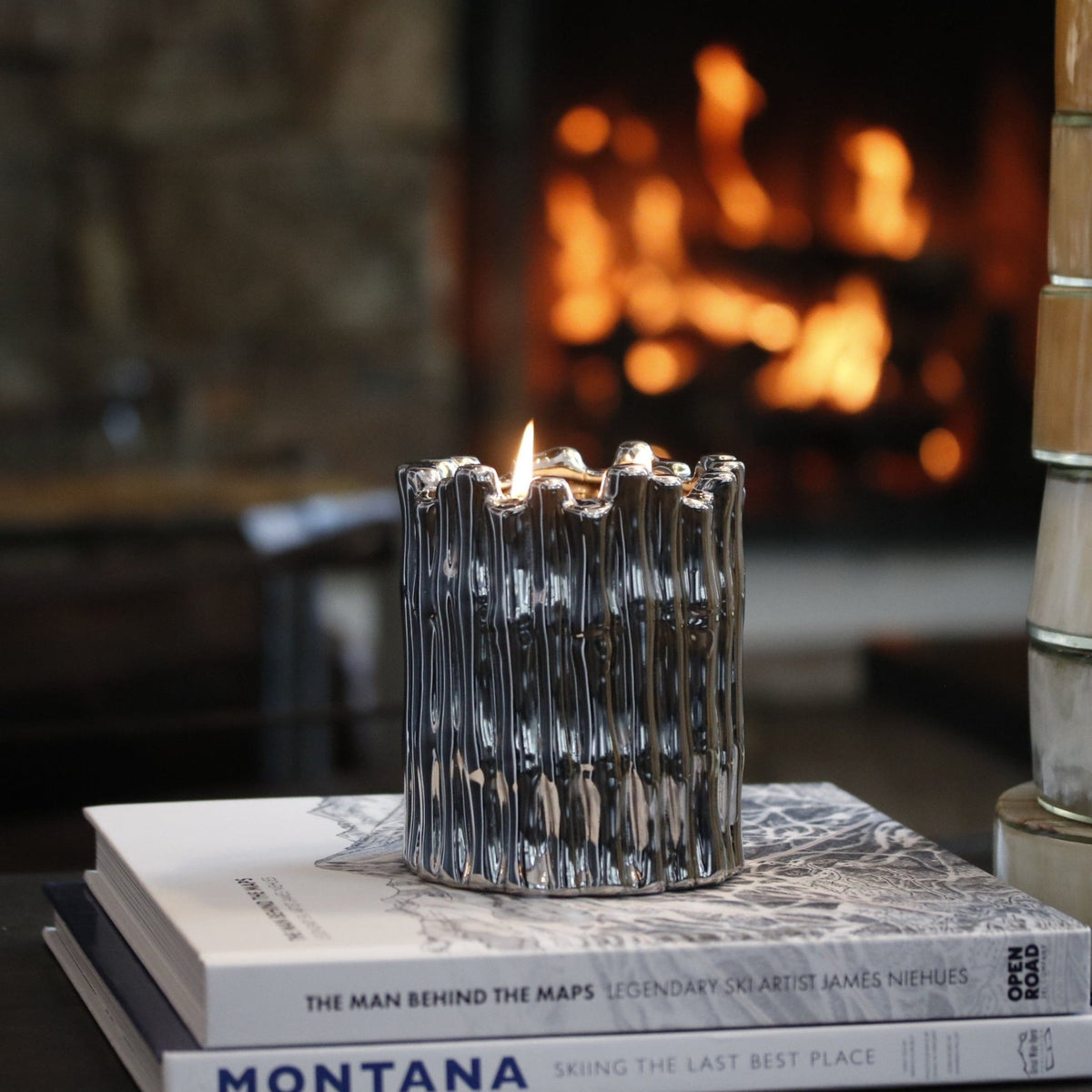 Silver Sagano Candle - Che Cose Belle