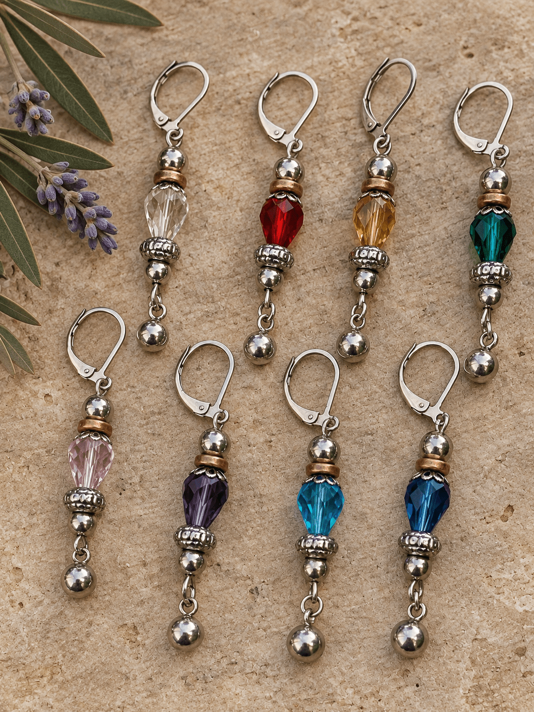 SILVER SPICE EARRINGS - Che Cose Belle
