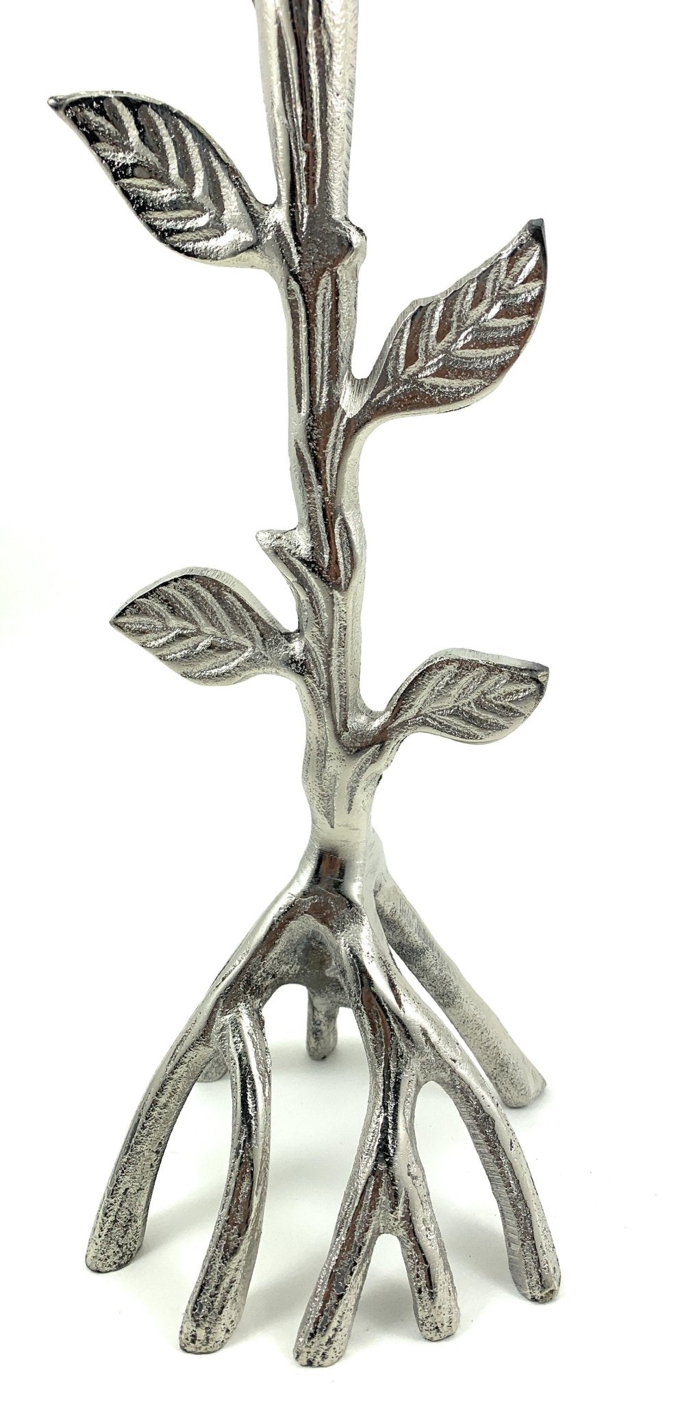 Silver Tree Hurricane Candle Holder - Che Cose Belle
