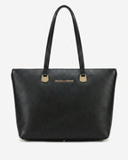 Simona (black) - Italian calf leather women's shoulder bag - Che Cose Belle