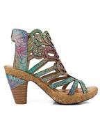 Simone Hand-painted Leathe Sandals - Che Cose Belle