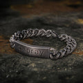 Simple Cross Prayer Men's Bracelet - Che Cose Belle