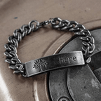 Simple Cross Prayer Men's Bracelet - Che Cose Belle