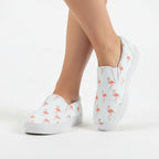 Simple Flamingo Slip Ons - Che Cose Belle