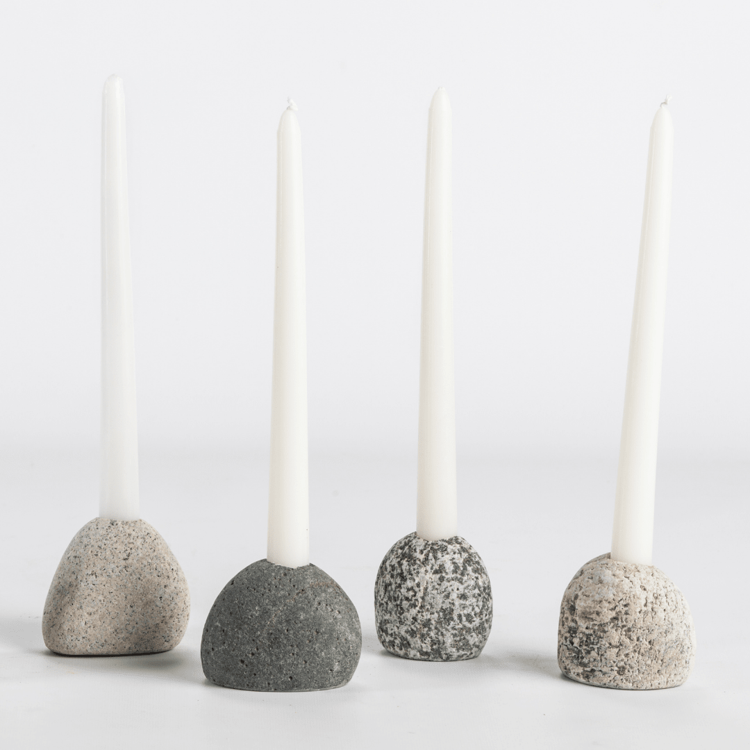 Single Stone Candleholder - Che Cose Belle