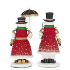 Sir Frosty Banks and Dame Icy Banks Assortment of 2 | Christmas Decor | Katherine's Collection - Che Cose Belle
